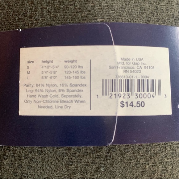 NEW GAP Green Tights Bundle of 2 - Picture 6 of 7